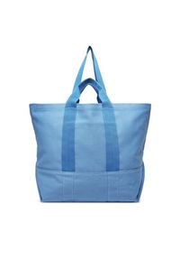 Tommy Jeans Torebka Tjw Tote Edition Canvas AW0AW17542 Niebieski. Kolor: niebieski #4