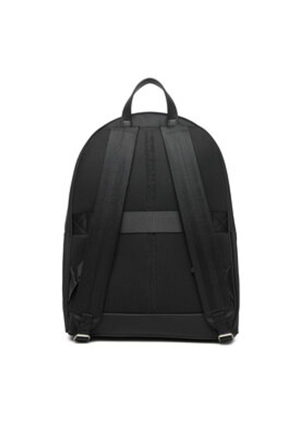 Calvin Klein Plecak Sleek Round Backpack LV04D3143G Czarny. Kolor: czarny. Materiał: materiał