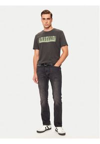 Mustang Jeansy Vegas 1015498 Szary Slim Fit. Kolor: szary