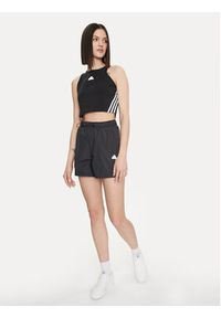 Adidas - adidas Top Future Icons 3-Stripes IP1572 Czarny Slim Fit. Kolor: czarny. Materiał: bawełna #3