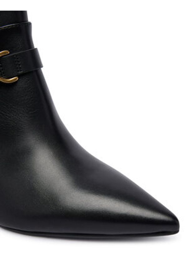 Pinko - PINKO Botki Viola 02 SD0417P001 Czarny. Kolor: czarny. Materiał: skóra