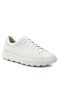 Geox Sneakersy U Spherica Ecub-1 U45GPC 00085 C1000 Biały. Kolor: biały. Materiał: skóra #4