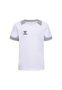 Dziecięcy dżersej poliestrowy Hummel Lead. Kolor: biały. Materiał: poliester, jersey. Sport: piłka ręczna #1