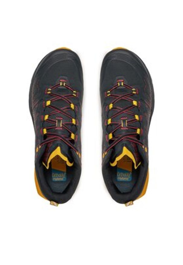 LA SPORTIVA - La Sportiva Buty do biegania Jackal II Gtx GORE-TEX 56M999100 Czarny. Kolor: czarny. Materiał: materiał. Technologia: Gore-Tex