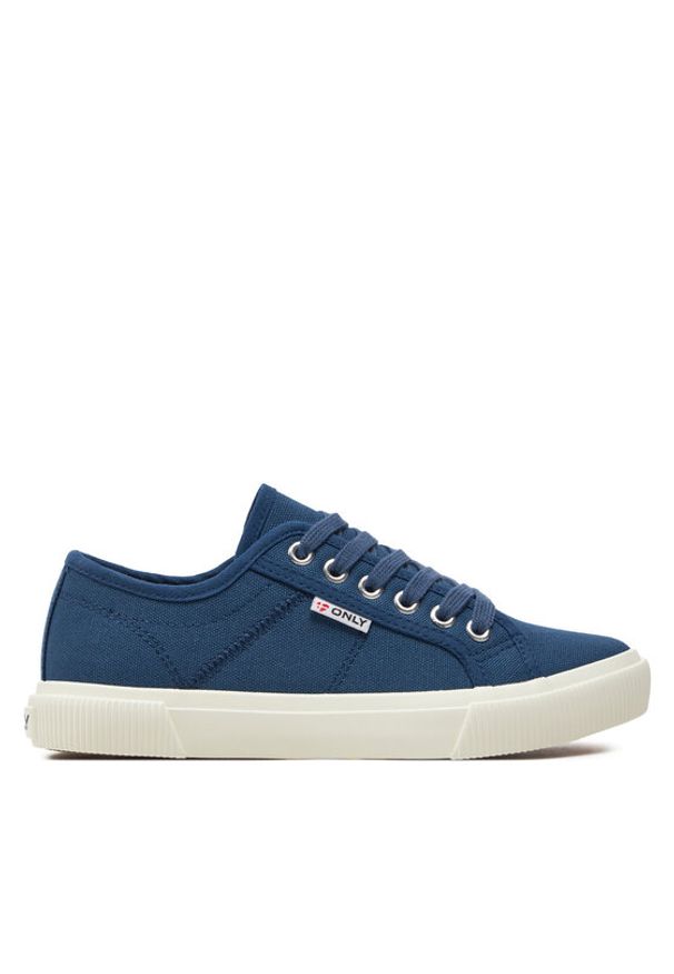 ONLY Shoes Sneakersy Nicola 15318098 Granatowy. Kolor: niebieski