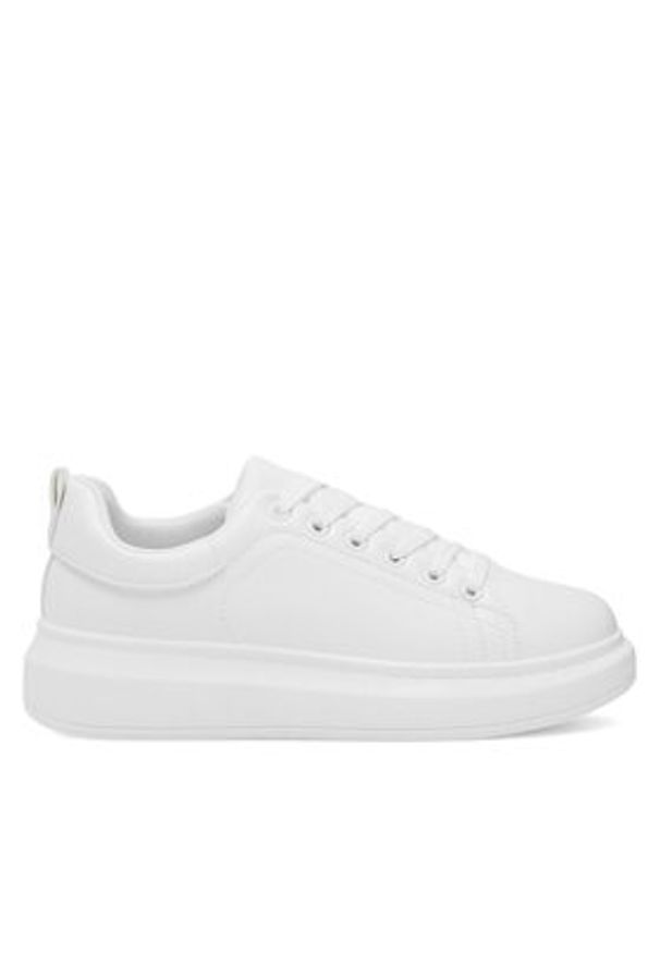 Jenny - JENNY Sneakersy WSS20531-01 Biały. Kolor: biały. Materiał: skóra