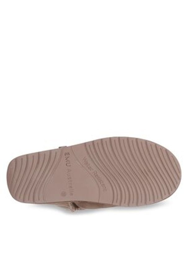 EMU Australia Śniegowce Platinum Slim Wp11875 Beżowy. Kolor: beżowy. Materiał: skóra