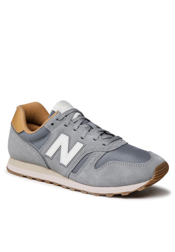 New Balance Sneakersy ML373WP2 Szary. Kolor: szary. Materiał: zamsz, skóra. Model: New Balance 373
