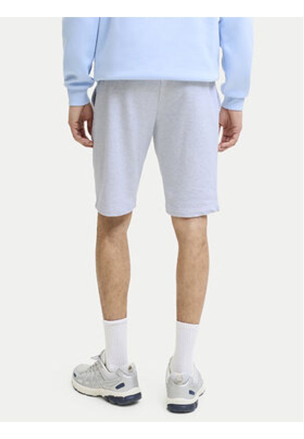 Jack & Jones Szorty sportowe Gordon College 12289726 Szary Regular Fit. Kolor: szary. Materiał: bawełna. Styl: sportowy