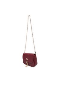 VALENTINO - Valentino Torebka Divina VBS1R404G Bordowy. Kolor: czerwony. Materiał: skórzane