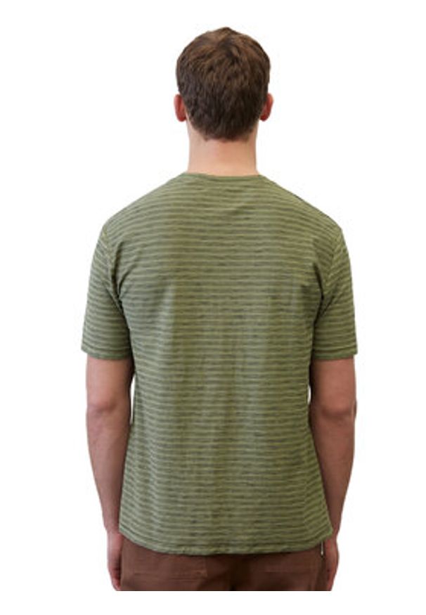 Marc O'Polo T-Shirt M22218651202 Zielony Regular Fit. Typ kołnierza: polo. Kolor: zielony. Materiał: bawełna