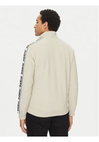 Guess Bluza Z2YQ12 K6ZS1 Beżowy Regular Fit. Kolor: beżowy. Materiał: bawełna