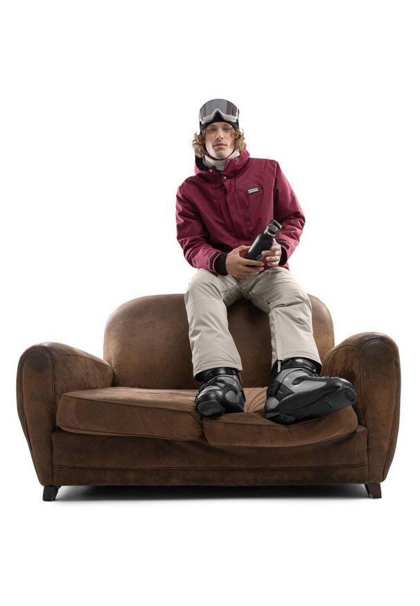 SIROKO - Kurtka snowboardowa męska W4 Vostock. Kolor: brązowy. Sezon: zima. Sport: snowboard