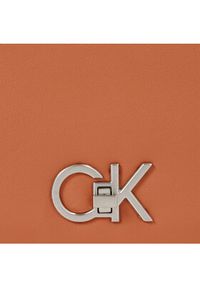 Calvin Klein Torebka Re-Lock Shoulder Bag Md K60K611057 Brązowy. Kolor: brązowy #2
