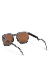 Oakley Okulary przeciwsłoneczne Hstn Sq 0OO9533 95330854 Szary ciemny. Kolor: szary #4