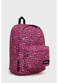 Eastpak plecak damski kolor różowy duży wzorzysty. Kolor: różowy