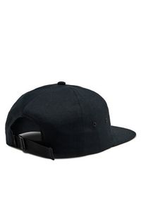 Vans Czapka z daszkiem Sunface Jockey VN000GKABLK1 Czarny. Kolor: czarny. Materiał: materiał