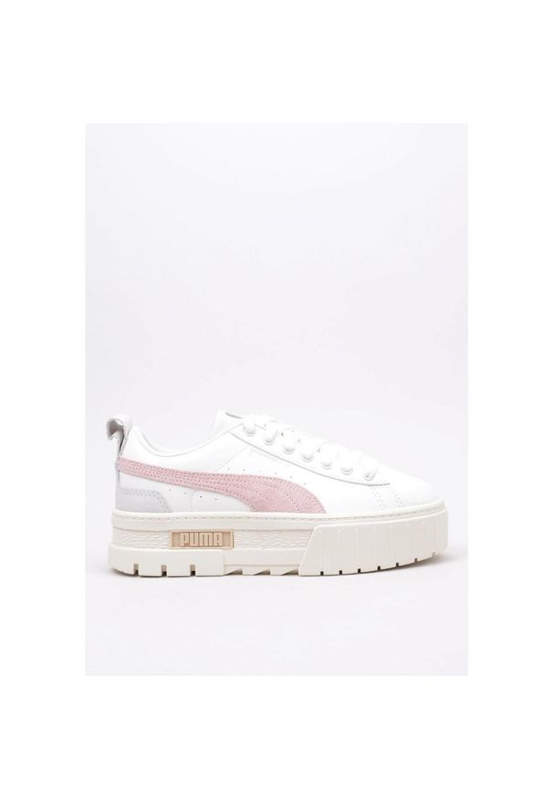 Buty do chodzenia damskie Puma Mayze Thrifted. Kolor: wielokolorowy, biały, różowy. Materiał: materiał, syntetyk. Sport: turystyka piesza