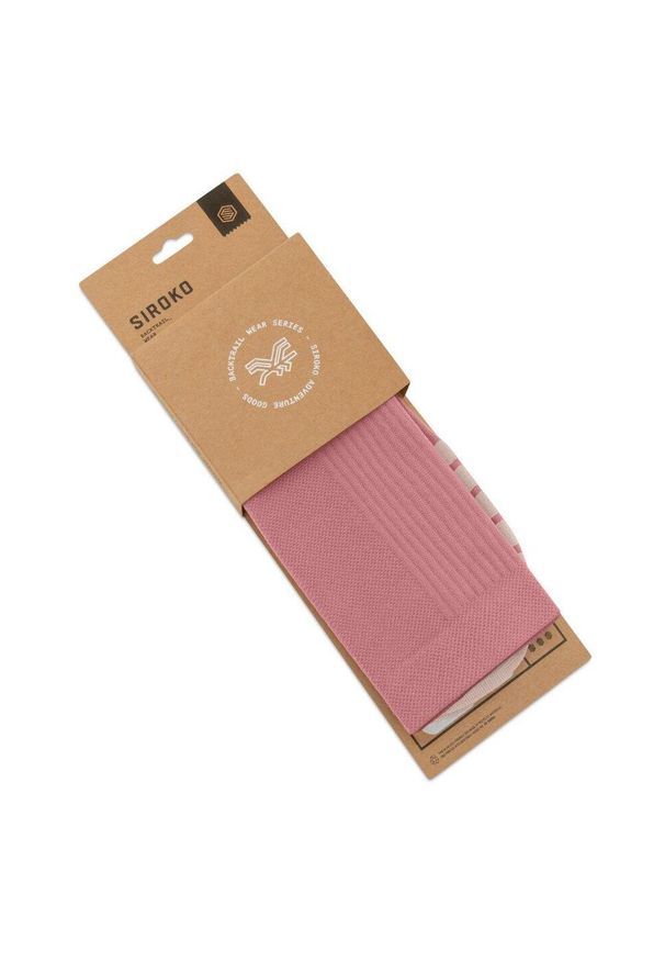 SIROKO - Skarpetki gravel Kolarstwo Siroko GS1 Pink. Kolor: czerwony. Materiał: tkanina. Sport: kolarstwo