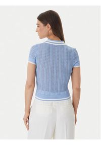 Guess Sweter W6GR25 Z0672 Niebieski Regular Fit. Kolor: niebieski. Materiał: wiskoza #4