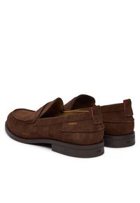 Hugo - HUGO Mokasyny Varian 50563464 Brązowy. Kolor: brązowy. Materiał: zamsz, skóra #5