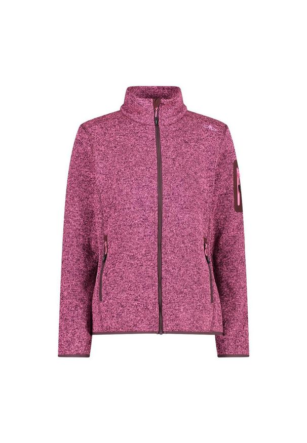 Bluza damska turystyczna CMP. Kolor: czerwony. Materiał: polar