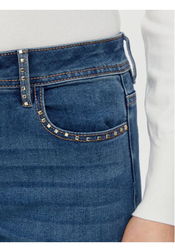 Morgan Jeansy 251-PNITRA Niebieski Bootcut Fit. Kolor: niebieski