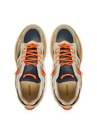 Guess Sneakersy FMJBEL LEA12 Beżowy. Kolor: beżowy. Materiał: skóra #4