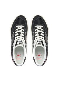 New Balance Sneakersy NM574VYW Czarny. Kolor: czarny. Materiał: skóra, zamsz. Model: New Balance 574 #2