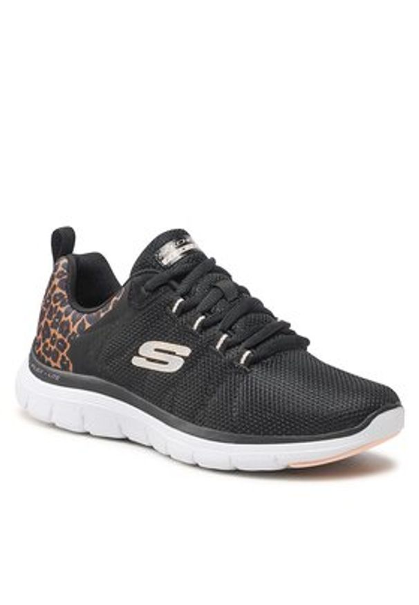 skechers - Skechers Sneakersy Wild Ballad 149582/BKLD Czarny. Kolor: czarny. Materiał: materiał