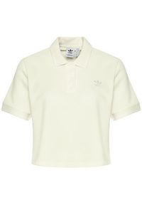 Adidas - adidas Polo Tennis Luxe H56469 Żółty Regular Fit. Typ kołnierza: polo. Kolor: żółty. Materiał: bawełna #4