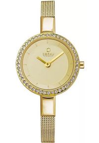 OBAKU - Zegarek damski Obaku Denmark V129LGGMG3 złoty. Kolor: złoty #1