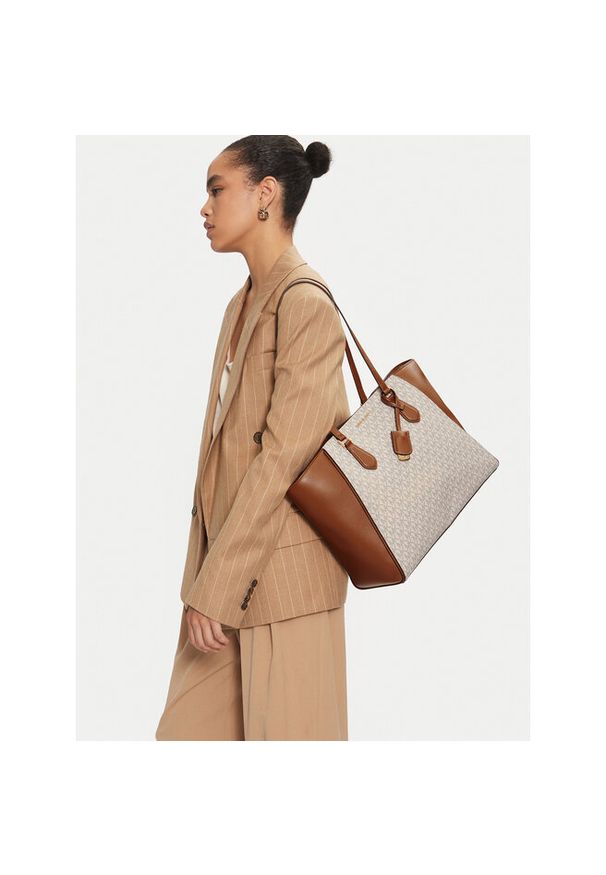 Torebka MICHAEL Michael Kors. Kolor: beżowy