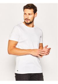Lacoste Komplet 3 t-shirtów TH3451 Biały Regular Fit. Kolor: biały. Materiał: bawełna #2