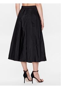 DKNY Spódnica midi P3ANTQBY Czarny Regular Fit. Kolor: czarny. Materiał: syntetyk #5