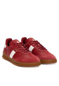 Polo Ralph Lauren Sneakersy Aera 804956688005 Czerwony. Kolor: czerwony. Materiał: skóra