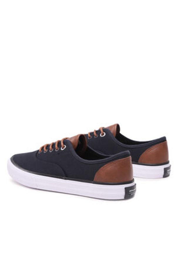 Jack & Jones Sneakersy Curtis 12229023 Niebieski. Kolor: niebieski. Materiał: materiał