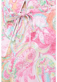 Lauren Ralph Lauren piżama damska kolor różowy. Kolor: różowy. Materiał: dzianina. Długość: krótkie #4