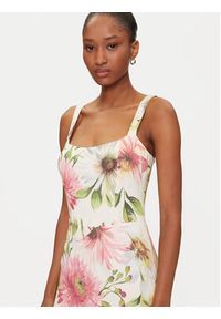 Guess Sukienka koktajlowa W5GK20 WH4S2 Kolorowy Slim Fit. Materiał: wiskoza. Wzór: kolorowy. Styl: wizytowy #4