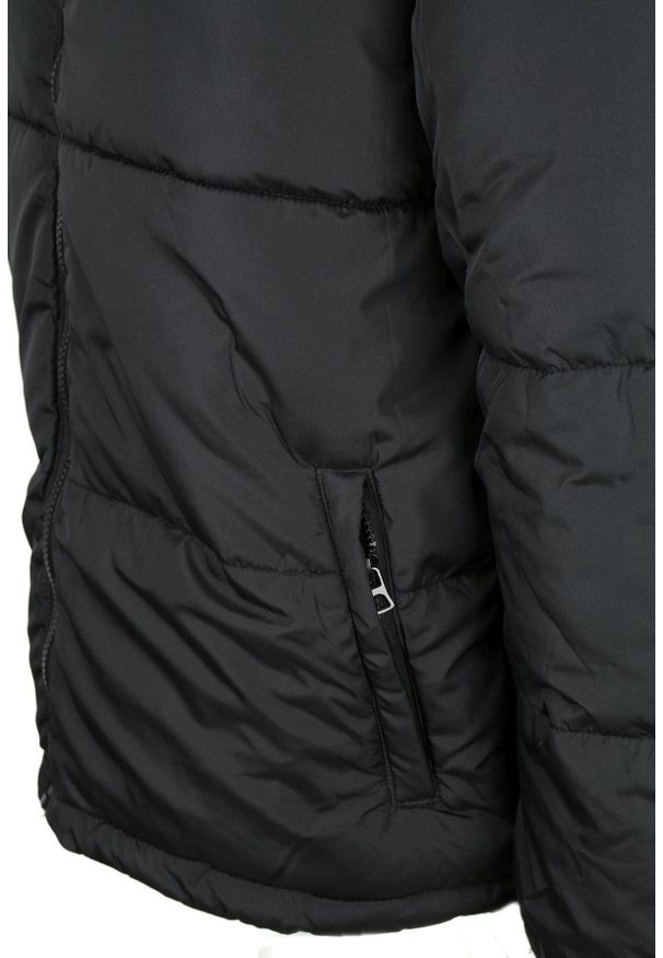 Pako Jeans - Delikatnie Ocieplona Kurtka Jesienno-Zimowa - Brave Soul - Czarna. Kolor: czarny. Materiał: tkanina, poliester. Sezon: zima, jesień