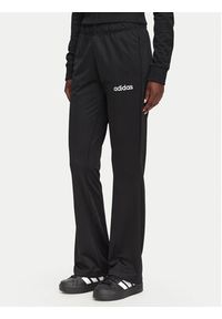 Adidas - adidas Dres Glam Tracksuit JZ6905 Czarny Slim Fit. Kolor: czarny. Materiał: syntetyk #5