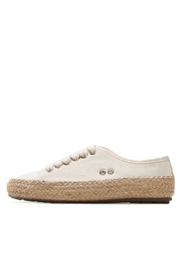 EMU Australia Espadryle W12883 Beżowy. Kolor: beżowy. Materiał: kauczuk