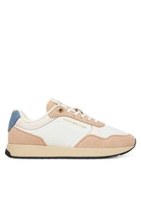 TOMMY HILFIGER - Sneakersy Tommy Hilfiger. Kolor: kremowy #1