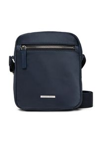 Calvin Klein Saszetka Sleek Nylon Reporter LV04D3176G Granatowy. Kolor: niebieski. Materiał: materiał #2