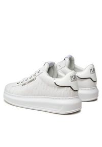Karl Lagerfeld - KARL LAGERFELD Sneakersy KL52549 Biały. Kolor: biały. Materiał: skóra