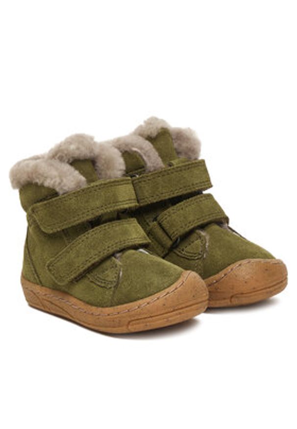 Froddo Kozaki Minni Suede G2110141-3 M Zielony. Kolor: zielony. Materiał: zamsz, skóra