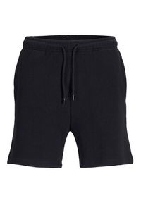 Jack & Jones - Jack&Jones Szorty sportowe Gordon 12268448 Czarny Regular Fit. Kolor: czarny. Materiał: bawełna. Styl: sportowy