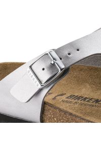 Japonki damskie Birkenstock Gizeh BF. Kolor: srebrny. Sezon: lato. Styl: sportowy, młodzieżowy #8