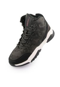 ALPINE PRO - Ciepłe Zimowe Buty Dziecięce Loap Hodge Czarne Rozmiar 40. Kolor: czarny. Materiał: polar. Sezon: zima. Sport: turystyka piesza #1