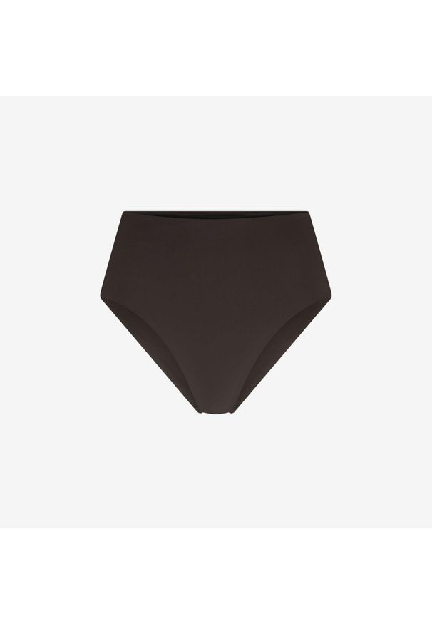 WALLIEN - Damskie premium bikini z wysokim stanem do pływania & surfingu - Brązowy. Stan: podwyższony. Kolor: brązowy